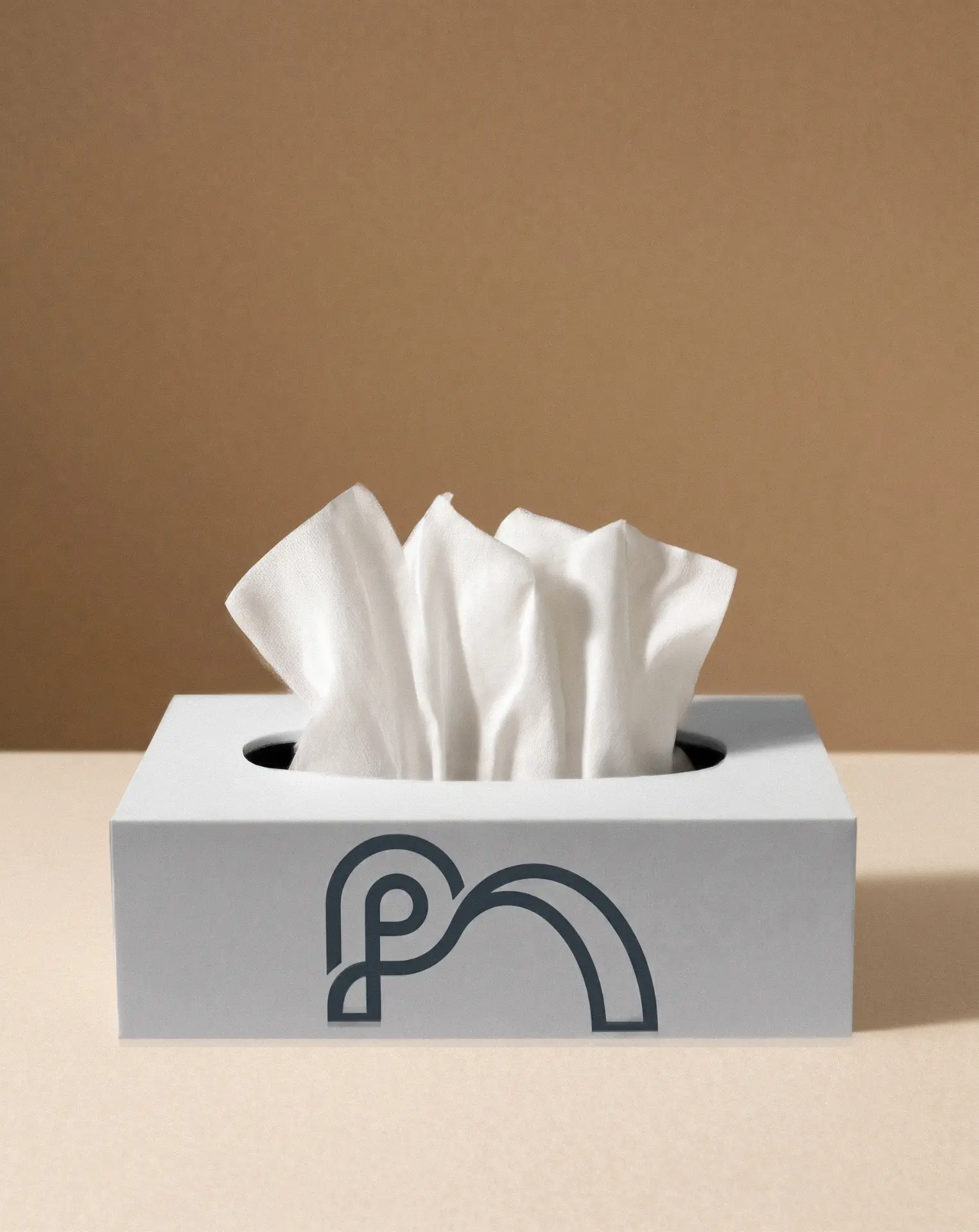 Praxis Assist branded tissue box