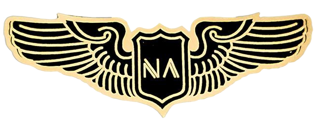 NA Aviation wings emblem