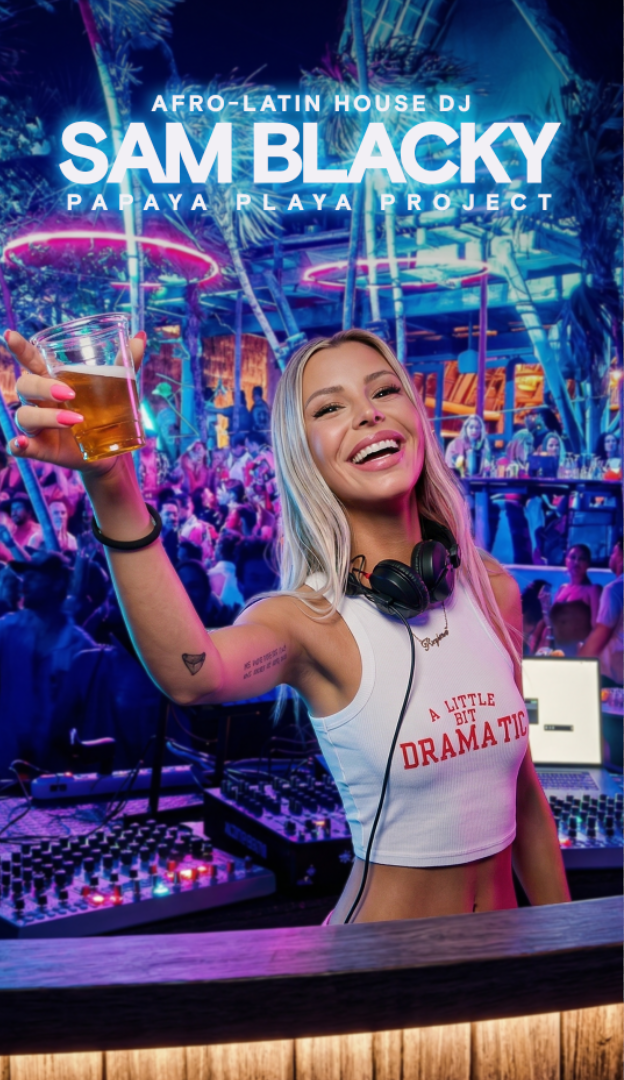 Sam Blacky — Afro-Latin House DJ, Papaya Playa Project